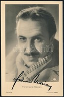 Ferdinand Marian Német Színész Saját Kézzel Aláírt Fotólap / German Actor Autograph Signed Photo Postcard - Autres & Non Classés