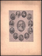 Cca 1900 I. Ferenc József Császár Különböző életkorában, Kartonra Kasírozott Fotó, 19×14 Cm / Portraits Of Emperor Franz - Other & Unclassified