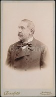 Cca 1890-1900  Id. Dr. Siklóssy Gyula (1839-1901) Szemész Főorvos, Rókus Kórház Szemészeti Osztályának Vezető Főorvosa 1 - Other & Unclassified