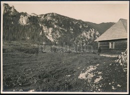 Cca 1910 Nagykőhavas, A Régi Menedékház Környéke, Erdélyi Mór Felvétele, Hátulján Feliratozva, 11,5×16 Cm /
Cca 1910 Mas - Autres & Non Classés