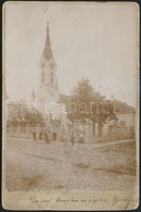 1906 Újvidék, Református Templom,  Keményhátú Fotó, Feliratozva, Kopott, 16,5×11 Cm / Novi Sad, Church - Sonstige & Ohne Zuordnung