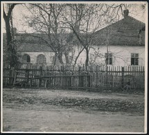 Cca 1940 Pomáz, Mandics-kúria, Fotó, Hátulján Feliratozva, 12,5×14 Cm - Other & Unclassified