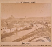 1876 Beszédes Sándor (1831-1889): 11 Db Fényképe Az Esztergomi 1876-os árvízről. (1876. Február 24-március 12.) ,,Az Esz - Sonstige & Ohne Zuordnung