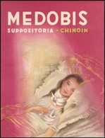 Chinoin Medobis Suppositoria, Gyógyszer Reklámlap - Publicités