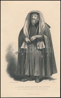 1816 Imához öltözött Zsidó Rabbi, Acélmetszet, Megjelent John Allen: Modern Judaism Című Könyvében, Jó állapotban, 24,5× - Otros & Sin Clasificación