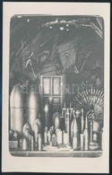 1914 A Bécsújhelyi Katonai Akadémia Fegyverterme, Hátoldalon Németül Feliratozott Fotó, Szép állapotban, 14×8,5 Cm / Wie - Sonstige & Ohne Zuordnung