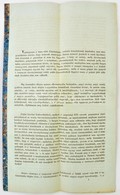 1843 Szepesi XVI Város Kérelmi Válasza A XVI Város és Szepes Vármegye Közigazgatási Rendezésének ügyében. Lőcse, Werthmü - Unclassified