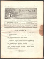 1918 A Halászat Című újság 22. Száma, Címlapon Az Őszirózsás Forradalom Szózatával - Ohne Zuordnung