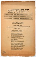 1925 SZEFHE Hírek. 1925. Május. Főszerk.: Radnóti István. Szerk.: Puskás István. Kiadja Az Egyesület (Székely Egyetemist - Ohne Zuordnung