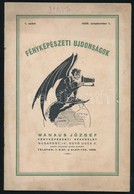 1926 A Fényképészeti Újdonságok 1-2. Száma - Ohne Zuordnung