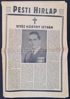 1942 A Pesti Hírlap Augusztus 22-i Lapszáma Horthy István Halálával A Címlapon - Non Classés