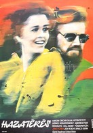 1980 Szyksznian Wanda (1948-): Hazatérés, MOKÉP Plakát, Hajtott, 60×40 Cm - Sonstige & Ohne Zuordnung