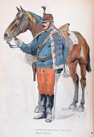 Cca 1884-1886 Cahiers D'Enseignement Illustrés 16 Száma. (Egybekötve.):
N. 1-2. Uniformes De L'Armée Francaise En 1884.  - Unclassified