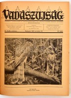 1943-48 A Vadászújság 21 Száma és A Nimród Vadászlap 18 Száma Bekötve, Két Kötetben. Nem Egybefüggő Számok. - Ohne Zuordnung