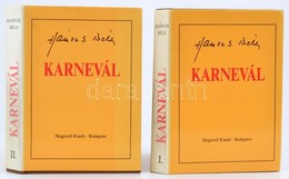 Hamvas Béla: Karnevál I-II. Kötet. Bp., 1985, Magvető. Első Kiadás. Kiadói Egészvászon-kötés, Kiadói Papír Védőborítóban - Ohne Zuordnung