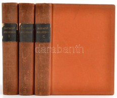 Boccaccio, Giovanni: Dekameron. Fordította: R. Vay József. I-III. Köt. A Verseket Radó Antal Fordította. Bp., [1931], Kö - Non Classés