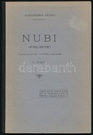 Alessandro Petőfi: Nubi (Felhők). Mantova, 1906. Mondovi & Fig. Kiadói Papírkötésben. - Non Classés