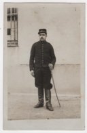 Carte Photo Militaria Chasseur Alpin Nommé Du 19 ème RAM Artillerie Montagne Envoyée De Nice - Reggimenti