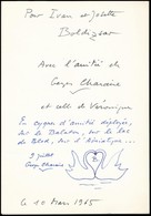 Charaire, Georges: Signes. Versailles, 1962. Papírkötés, Egész Oldalas Fametszettel Illusztrálva, Készült 150 Példányban - Non Classés