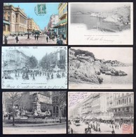 ** * Kb. 1000 Db RÉGI Francia Képeslap Dobozban: Csak Marseille. Vegyes Minőség / Cca. 1000 Pre-1950 French Postcards In - Unclassified