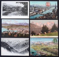 ** * Kb. 1000 Db 1960 Előtti Svájci Képeslap Dobozban. Vegyes Minőség / Cca. 1000 Pre-1960 Swiss Postcards In A Box. Mix - Non Classés