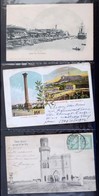 ** * 100 Db RÉGI Egyiptomi Városképes és Motívumlap Albumban / 100 Pre-1945 Egyptian Town-view And Motive Postcards In A - Unclassified