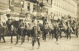 T2/T3 1907 Budapest, Rákóczi és Bujdosók Hamvainak Hazahozatala, Főhivatalnokok Felvonulása Díszmagyar öltözetben. Photo - Non Classés