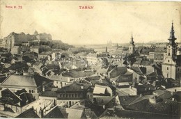 T2/T3 1904 Budapest I. Tabán, Templomok, Kávé és Tejcsarnok, Rácz-fürdő - Non Classés