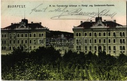 T2 1905 Budapest I. M. Kir. Csendőr Laktany. Böszörményi út 21. / Königl. Ung. Gendarmerie Kaserne - Non Classés