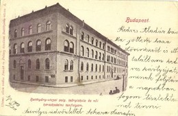 T2/T3 1903 Budapest I. Batthyány Utcai Polgári Leányiskola és Női Kereskedelmi Tanfolyam. Novák és Falusy Kiadása (EK) - Non Classés