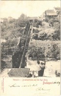 T2/T3 1903 Budapest I. Vársikló / Drahtseilbahn Auf Die Kgl. Burg (EB) - Non Classés