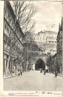 T2/T3 1908 Budapest I. Alagút A Krisztinavárosi Oldalról. Divald Károly 1666-1907. - Non Classés