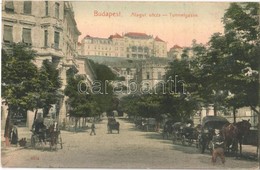 T2 1910 Budapest I. Alagút Utca, Lovashintók. Taussig A. Kiadása - Non Classés