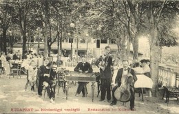 ** T3 Budapest II. Hűvösvölgyi Vendéglő Cigány Muzsikusokkal A Kertben, Cimbalom (r) - Non Classés