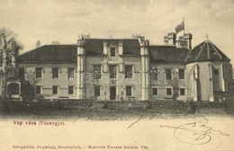 T3 1907 Vép (Vasmegye), Gróf Erdődy Sándor Kastélya, Vár. Steegmüller Fényirda, Karlovits Ferenc Kiadása (szakadás / Tea - Non Classés
