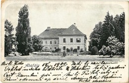 T2/T3 1900 Abafája, Abafaia, Apalina; Huszár Kastély / Castle (kopott Sarok / Worn Coners) - Non Classés