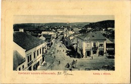 T2 1911 Bánffyhunyad, Huedin; Fő Tér, Apolló Színház, Mocsáry Kálmán, Paskuj Márton és Lukács András üzlete. W.L. Bp. 70 - Ohne Zuordnung