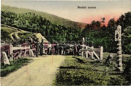 ** T2 Bodzai-szoros, Buzau Pass; Magyar-román Határ. Kézdivásárhelyi Könyvnyomda Kiadása / Hungarian-Romanian Border - Non Classés