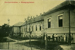 T2 1907 Dicsőszentmárton, Tarnaveni, Diciosanmartin; Elmegyógyintézet, Tébolyda. Jeremiás Sándor Kiadása / Mental Hospit - Non Classés