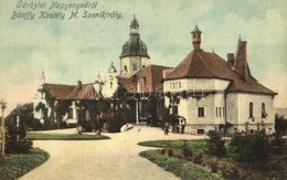 T2 1910 Enyedszentkirály, Königsdorf, Sancrai (Nagyenyed, Aiud); Bánffy Kastély. Földes Ede Kiadása / Castle - Non Classés