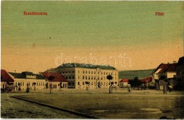 T2/T3 Erzsébetváros, Dumbraveni, Elisabethstadt; Fő Tér, állami Gimnázium / Main Square, Grammar School (EK) - Non Classés