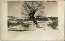 * T2 Galócás, Galautas; A Kanyargó Maros Folyó Mentén Télen / Mures Riverside In Winter. Photo - Non Classés