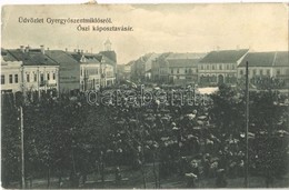 T2/T3 Gyergyószentmiklós, Gheorgheni; Őszi Káposztavásár. Burján és Székely Kiadása / Autumn Cabbage Market - Non Classés