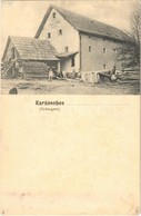 ** T2 Karánsebes, Caransebes; Edmund Schmidt Műmalma A Vasútállomásnál / Kunstmühle Am Bahnhof / Mill At The Railway Sta - Non Classés