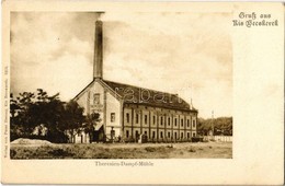 ** T2 Kisbecskerek, Becicherecu Mic, Kleinbetschkerek; Terézia Gőzmalom / Theresien Dampf-Mühle / Steam Mill - Non Classés