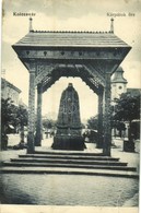 T2/T3 1917 Kolozsvár, Cluj; A Kárpátok őre. Csízhegyi S. Fényképész / Monument (EK) - Ohne Zuordnung