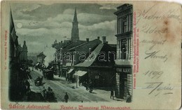 T3/T4 1899 (Vorläufer!) Kolozsvár, Cluj; Wesselényi Miklós Utca, Novák Albert, Deák Gyula és Szilágyi István üzlete, Adr - Non Classés