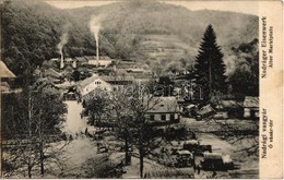 T2/T3 1915 Nadrág, Nadrag, Steinacker; Vasgyár, Óvásár Tér /  Eisenwerk, Alter Marktplatz / Iron Works, Factory, Old Mar - Non Classés