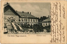 * T2/T3 1899 Nagyvárad, Oradea; Félixfürdő Vízesés. Láng József Kiadása / Waterfall (EK) - Non Classés