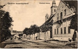 T2 1910 Szamosújvár, Gherla; Víz Utca. Todorán Endre Kiadása / Street View - Non Classés